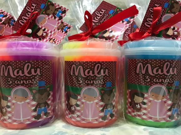 Slime Personalizado Kit com 35 Unidades