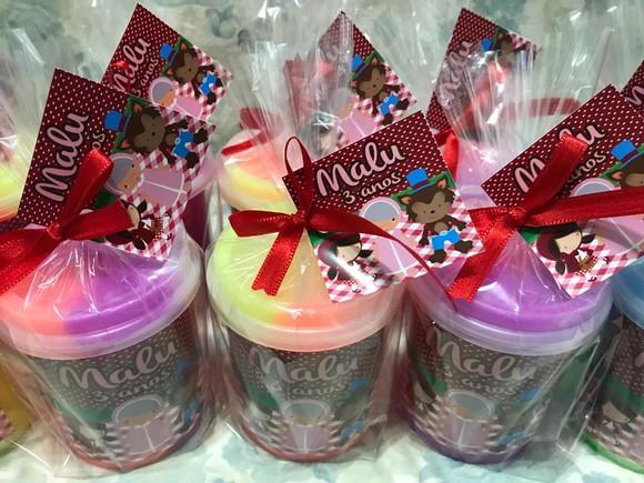 Slime Personalizado Kit com 35 Unidades