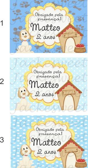 TAG Cachorrinho 07