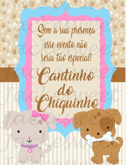 TAG Cachorrinho 13