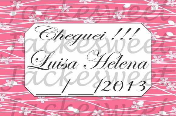 Tag FLORAL ROSA