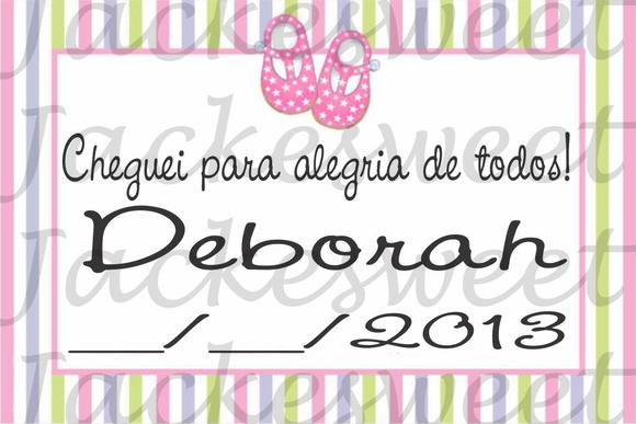 Tag Listrado Menina