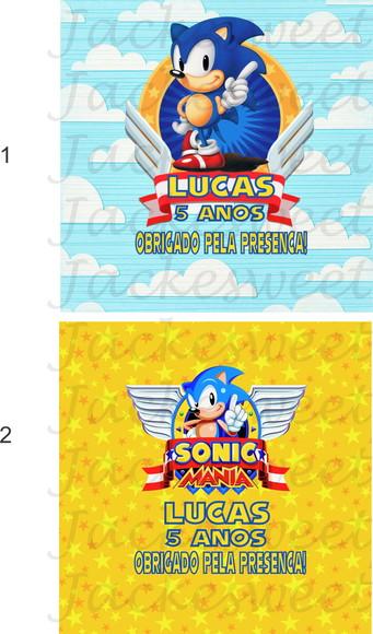 TAG PERSONALIZADO SONIC