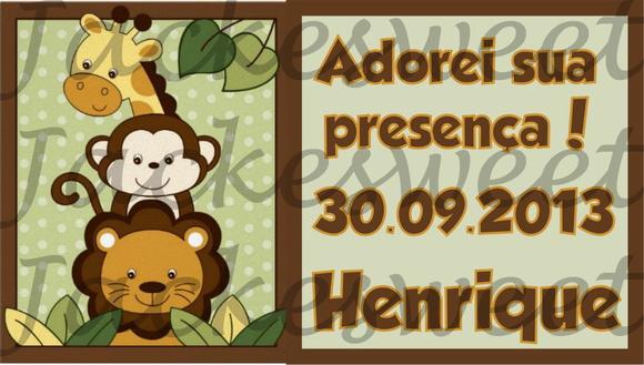 Tag Personalizado Selva 04