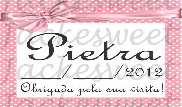 TAG POÁ ROSA