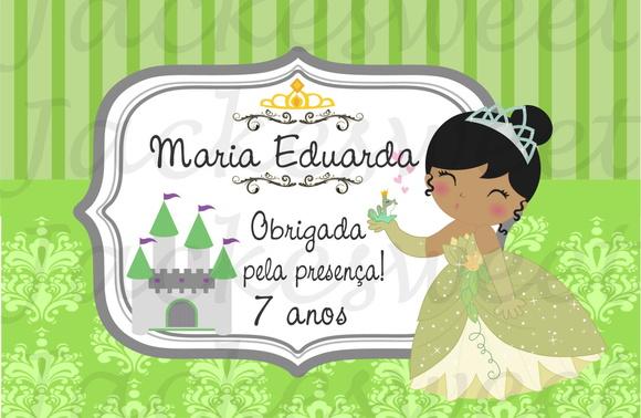 TAG Princesa Tiana e o Sapo