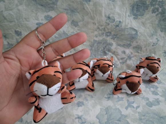 Tigre Chaveiro + Embalagem e Tag 20unid