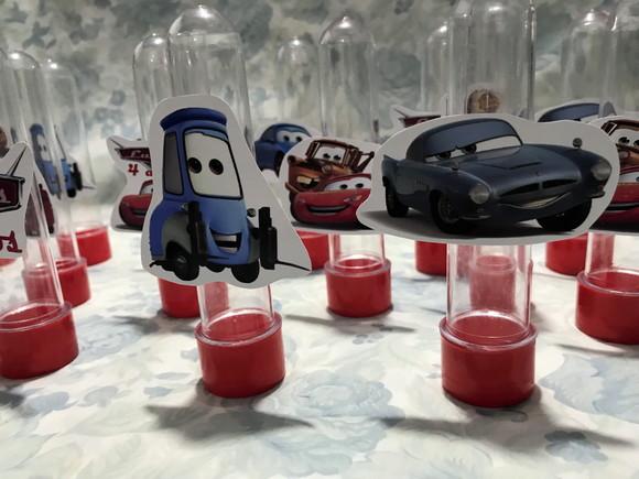 Tubete Carros Kit 20unid