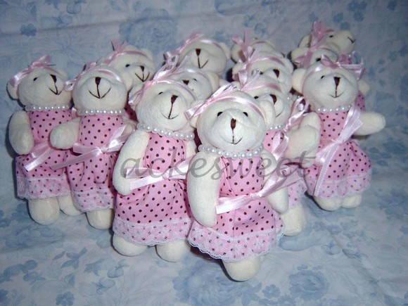 Ursa Coleção Rosa e Marrom 02