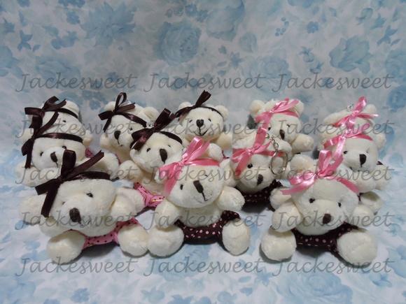URSA CREME COLEÇÃO ROSA E MARROM 01