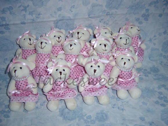 Ursa Coleção Rosa e Marrom 02