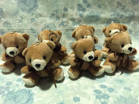 Ursinho Teddy Gravata Marrom 30 Unidades