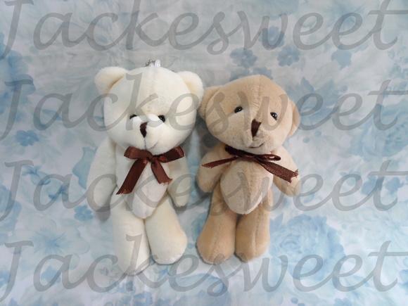 Urso Articulado Marrom 13cm 26unid