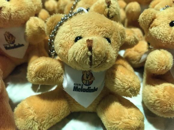 Urso com Lencinho Personalizado 60 Unid