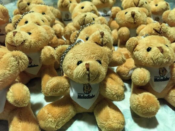 Urso com Lencinho Personalizado 60 Unid