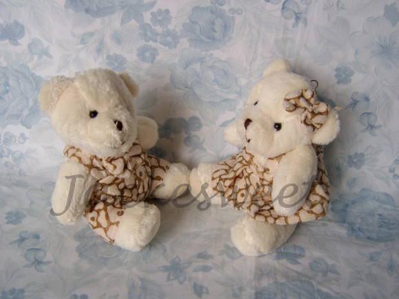 URSOS PRIMAVERA CREME E BEGE