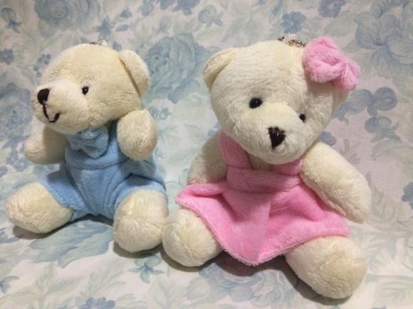 Ursos Roupa Coleção Plush 20unid