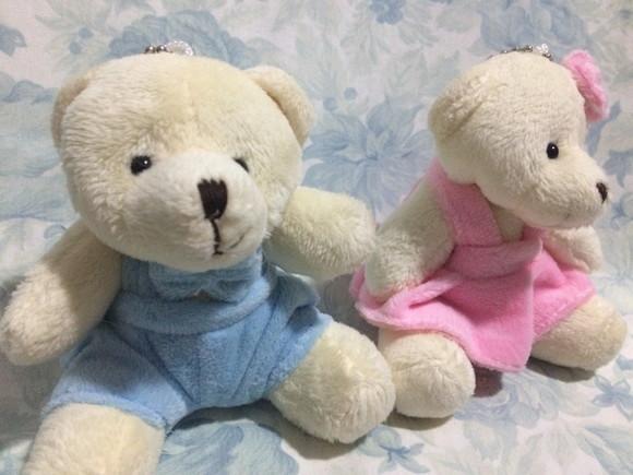 Ursos Roupa Coleção Plush 20unid