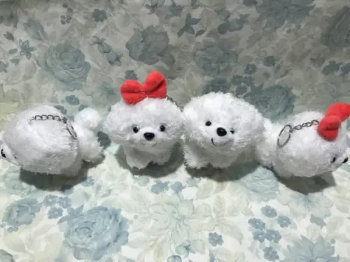Cachorrinha Chaveiro Poodle