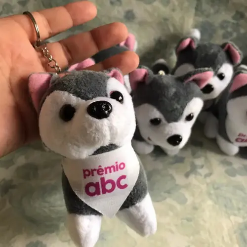Cachorrinho Husky com Bandana Personalizado 25unid