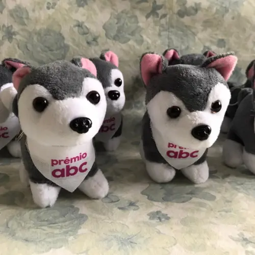 Cachorrinho Husky com Bandana Personalizado 25unid