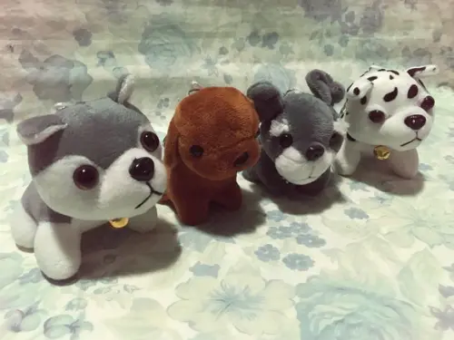 Cachorro em Pelúcia Chaveiro
