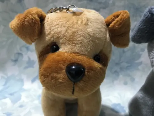 Cachorro em Pelúcia Chaveiro 20 Unid