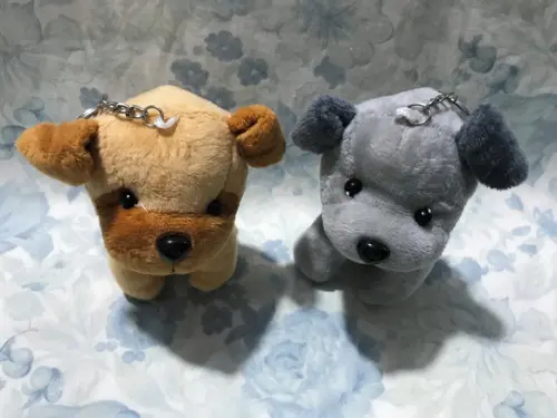 Cachorro em Pelúcia Chaveiro 20 Unid