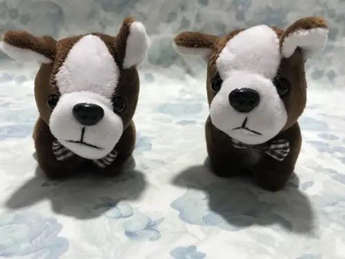 Cachorro em Pelúcia Chaveiro Marrom Escuro Fs 20 Unidades