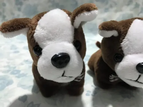 Cachorro em Pelúcia Chaveiro Marrom Escuro Fs 20 Unidades