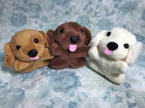 Cachorro em Pelúcia Chaveiro Marrom/caramelo/creme 10 Unid