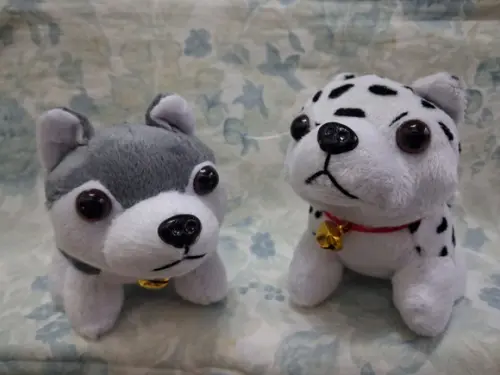 Cachorro em Pelúcia Chaveiro Variados 20 Unidades S/c