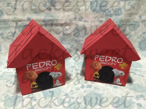 Casa Snoopy em mdf 02 10 Unidades