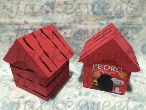 Casa Snoopy em mdf 02 10 Unidades
