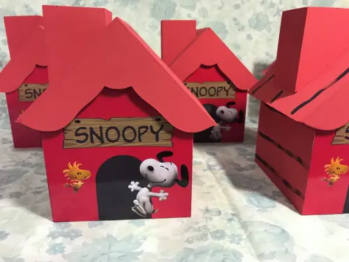 Casa Snoopy em mdf 03 15 Unidades