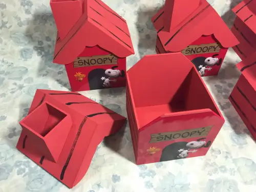Casa Snoopy em mdf 03 15 Unidades