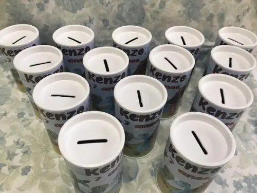 Cofrinhos Personalizados Dinossauro Mod05 20 Unidades