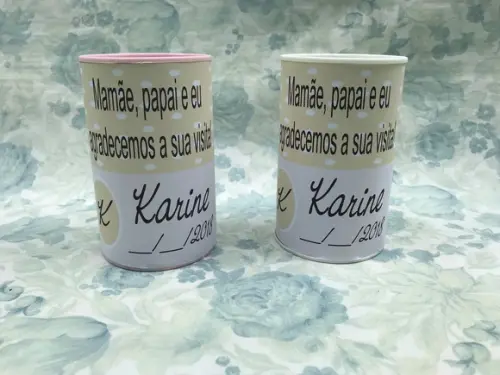 Cofrinhos Personalizados Mod02 25 Unidades