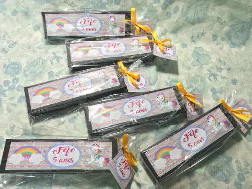Domino personalizado Unicórnio