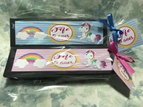 Domino personalizado Unicórnio 02