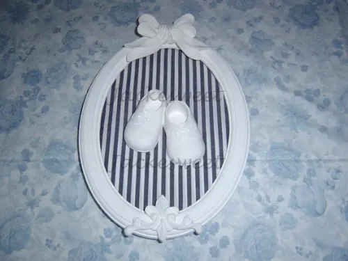 Enfeite de Porta de Maternidade - Oval