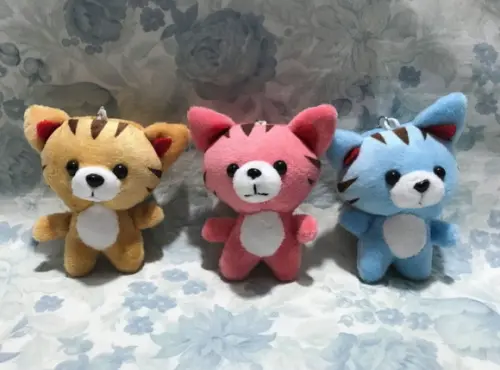 Gatinho em Pelúcia 30unid com Bandeja Personalizada