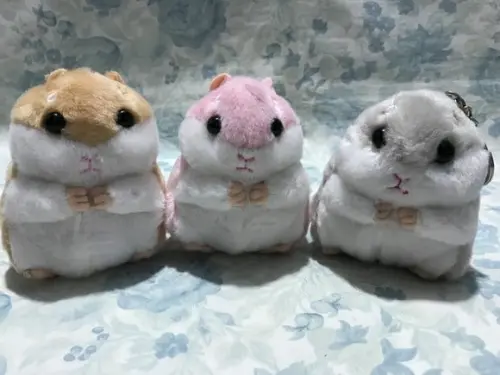 Hamster em Pelúcia Chaveiro 20 Unid