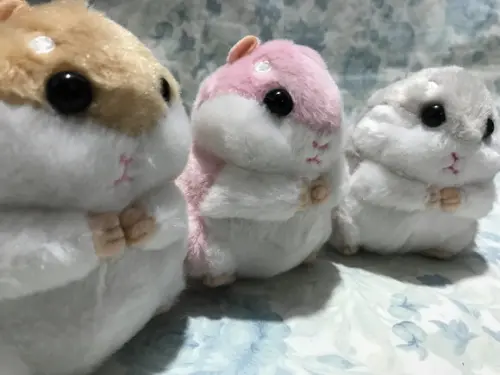 Hamster em Pelúcia Chaveiro 20 Unid