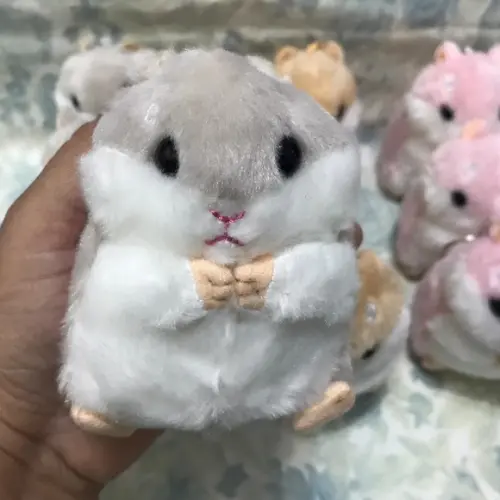 Hamster em Pelúcia Chaveiro 30 Unidades