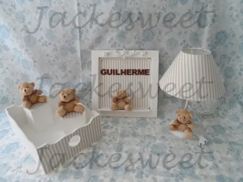 Kit Bebê Provençal 5 peças