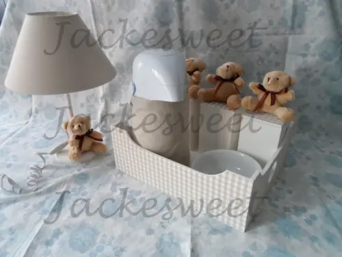 Kit Bebê Xadrez Provençal 7 Peças