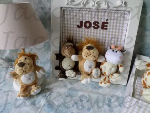 Kit Bebê Xadrez Safari 6 Peças