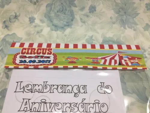 Kit para colorir + giz de cera