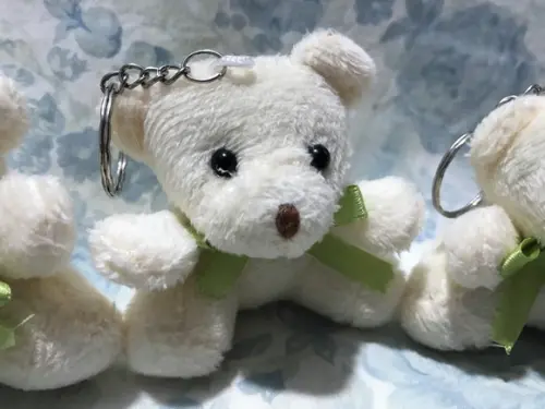 Kit Ursinhos Pequenino Creme e Urso Fofinho Creme
